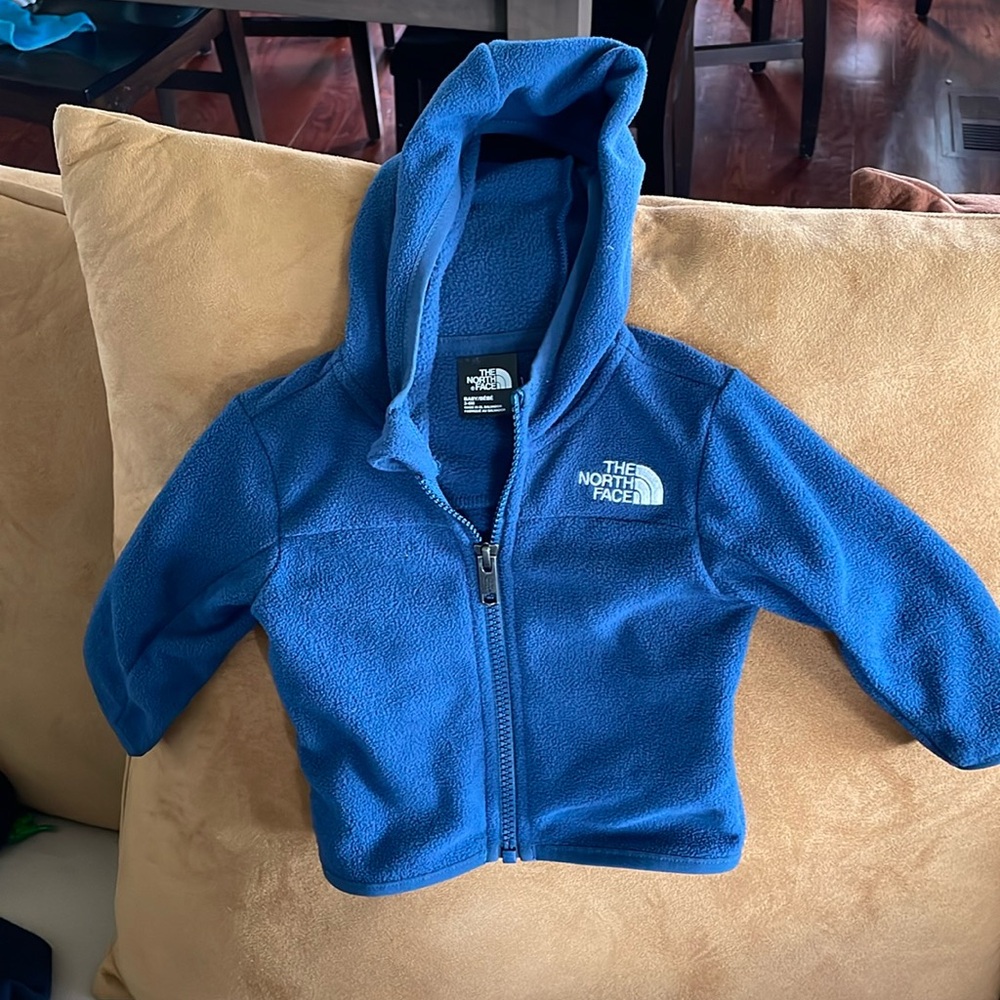 The north face 3-6 month zip up